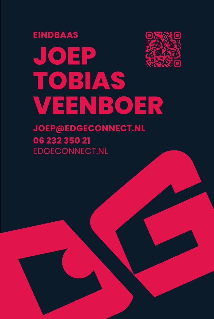 Visitekaartje van Joep Tobias Veenboer